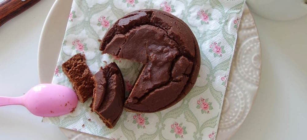 Mini gâteau au chocolat healthy