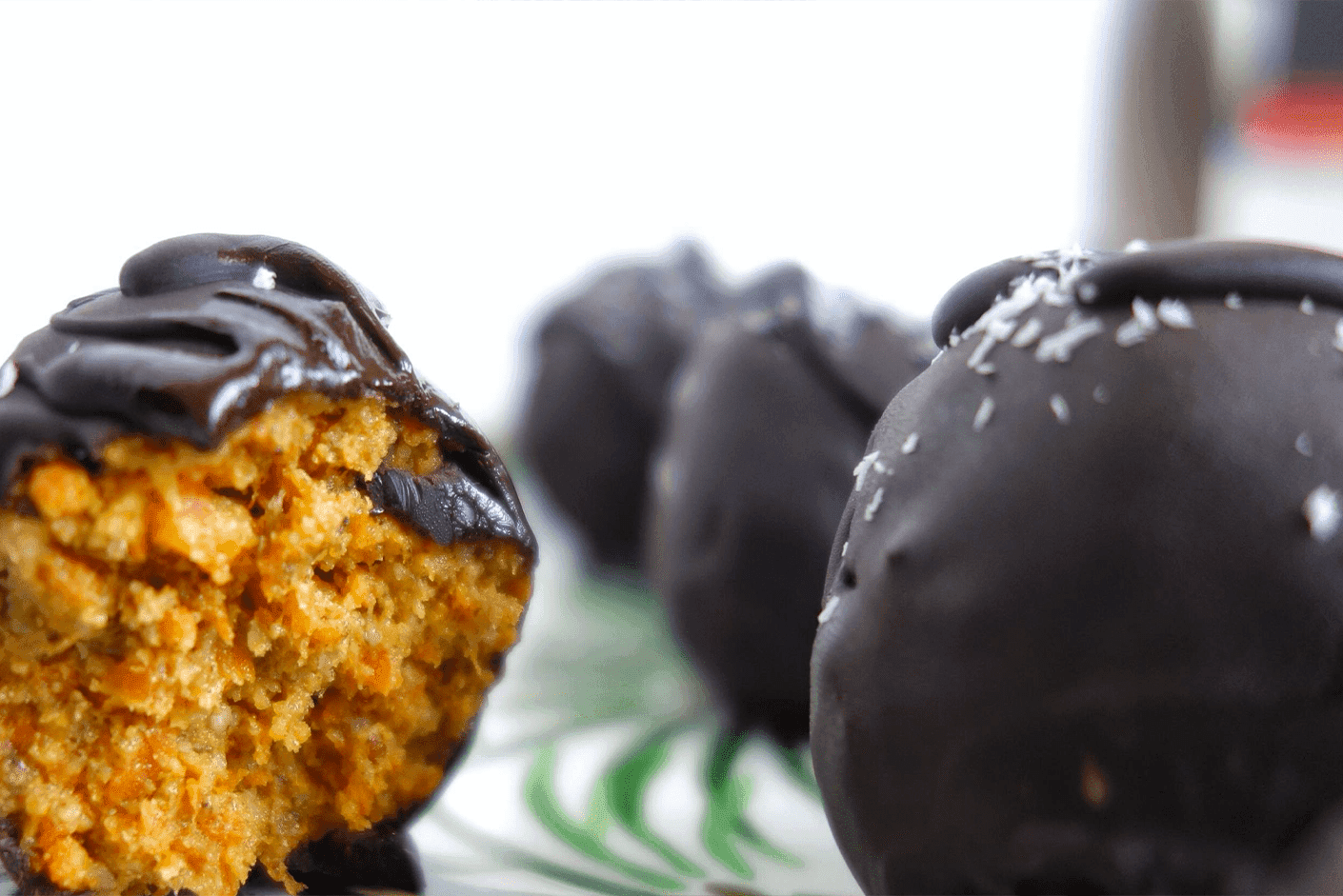 Truffes carrot cake chocolat
