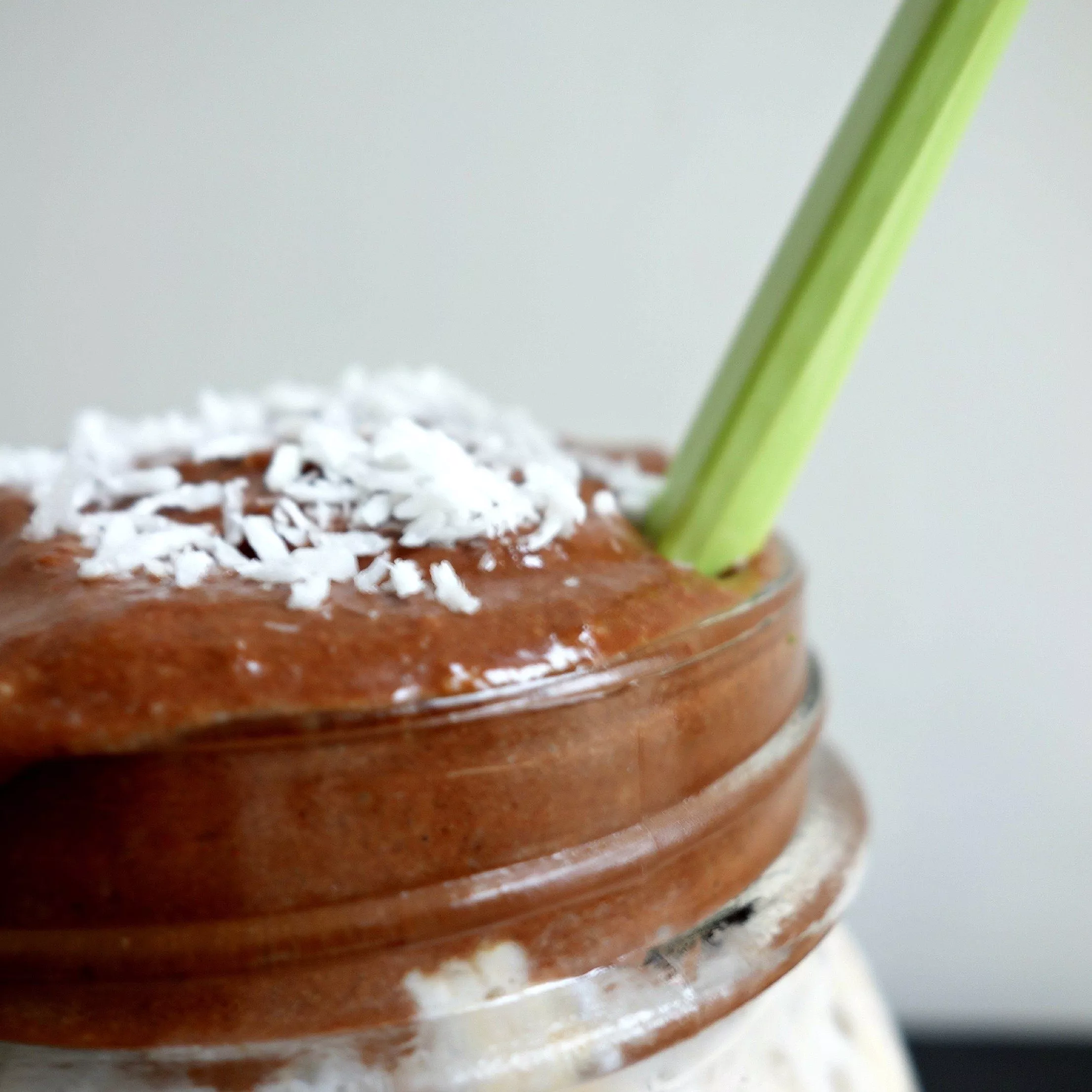 Porridge noix de coco & Nutella maison