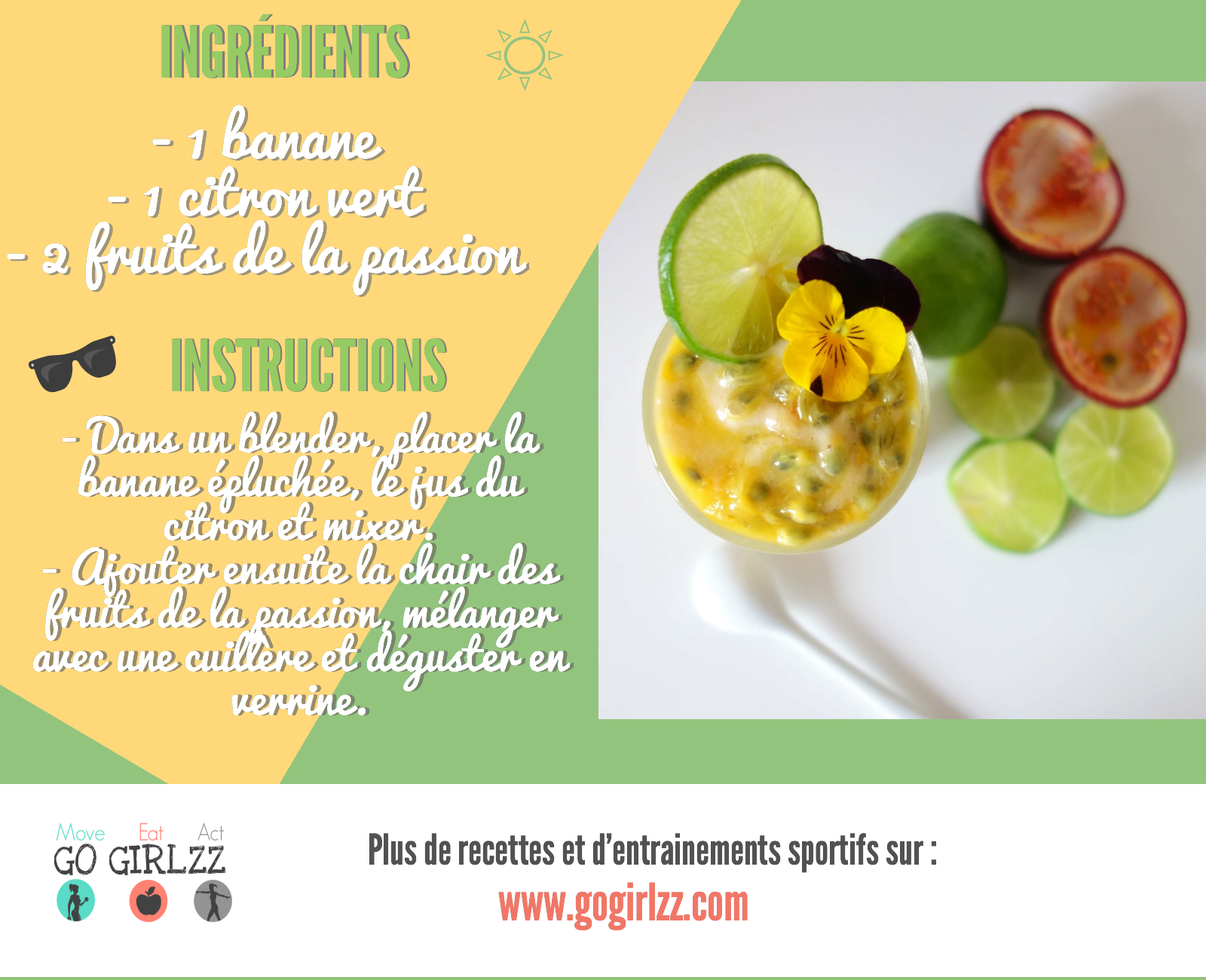 summer verrine - recette