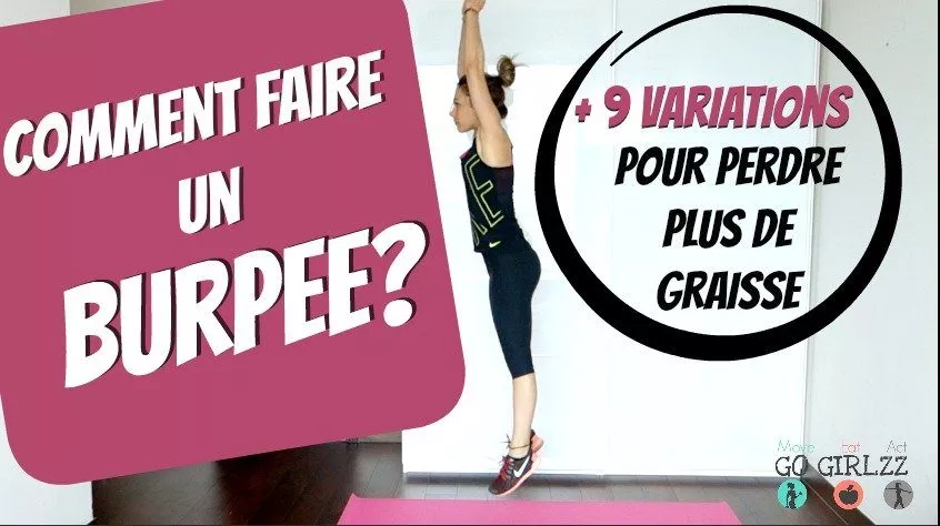 Comment faire des burpees + 9 variations