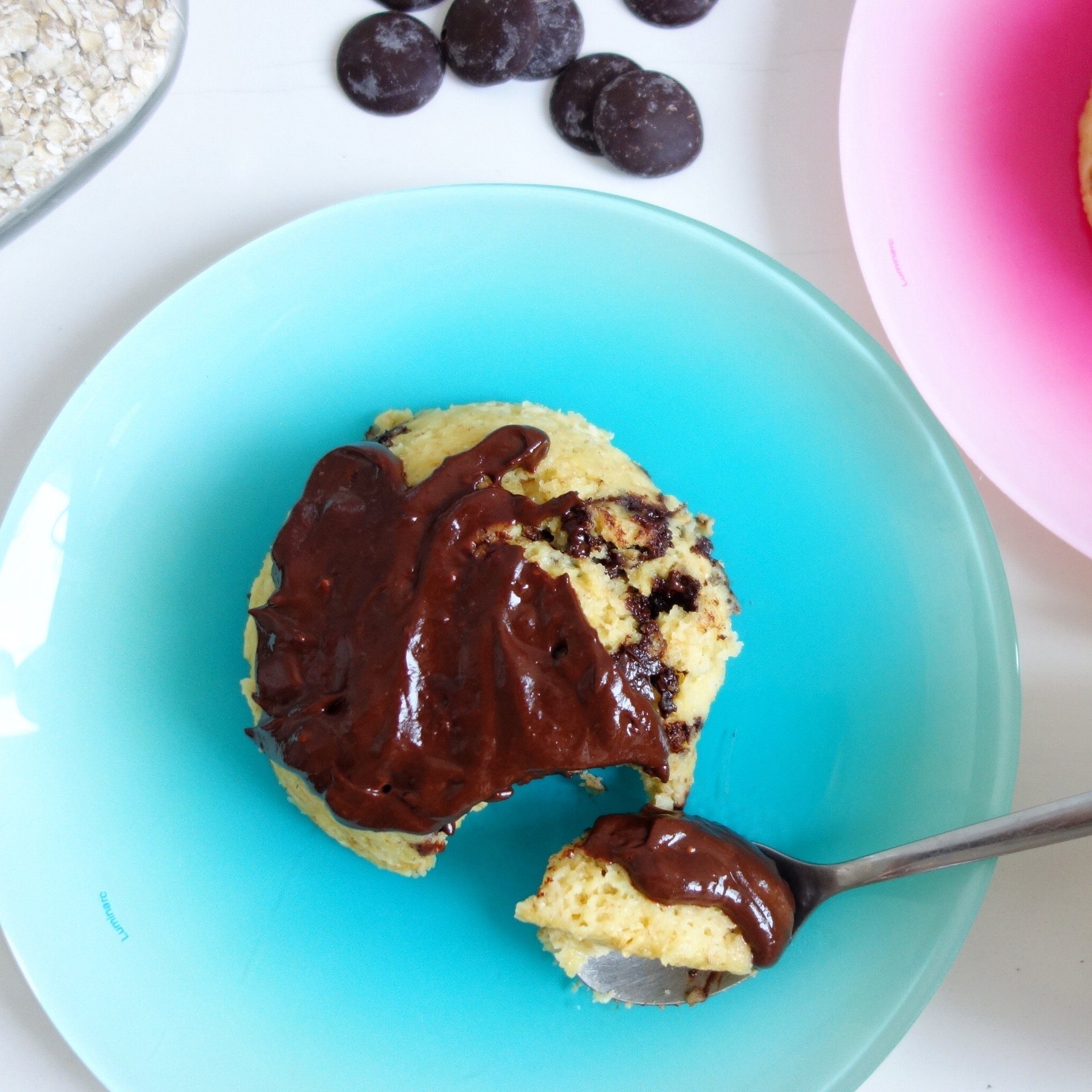 bowl cake aux pépites de chocolat