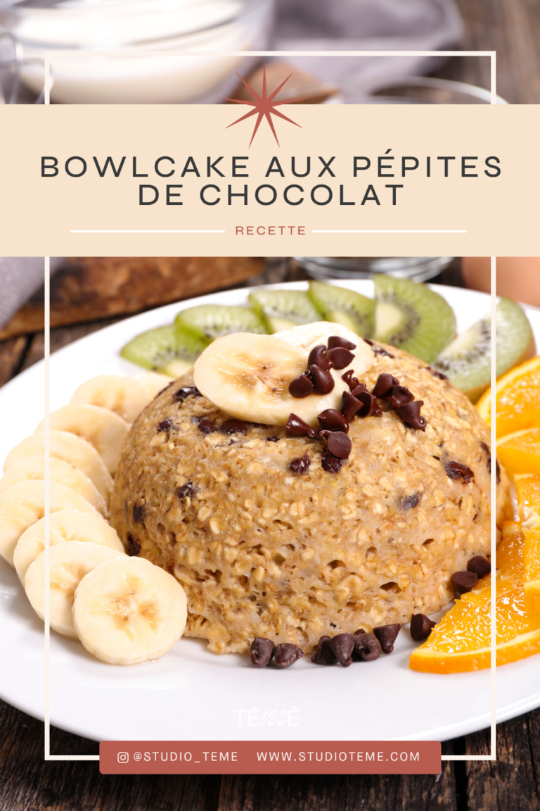 Bowlcake aux pépites de chocolat