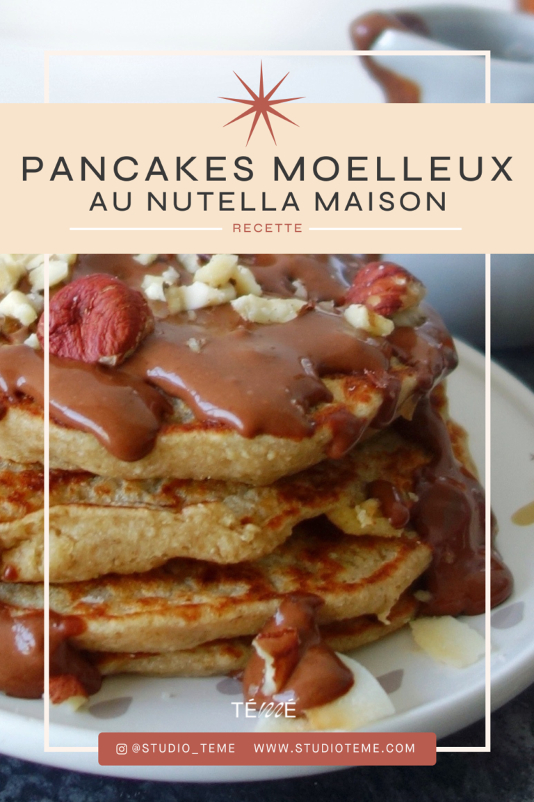 Pancakes moelleux au Nutella maison