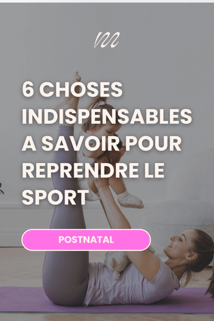 Reprendre le sport après bébé
