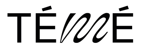 Logo Témé, le studio digital féminin avec un M en vague comme toutes les étapes de la vie d'une femme