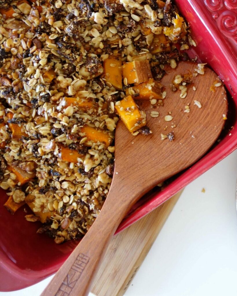 Potiron crumble