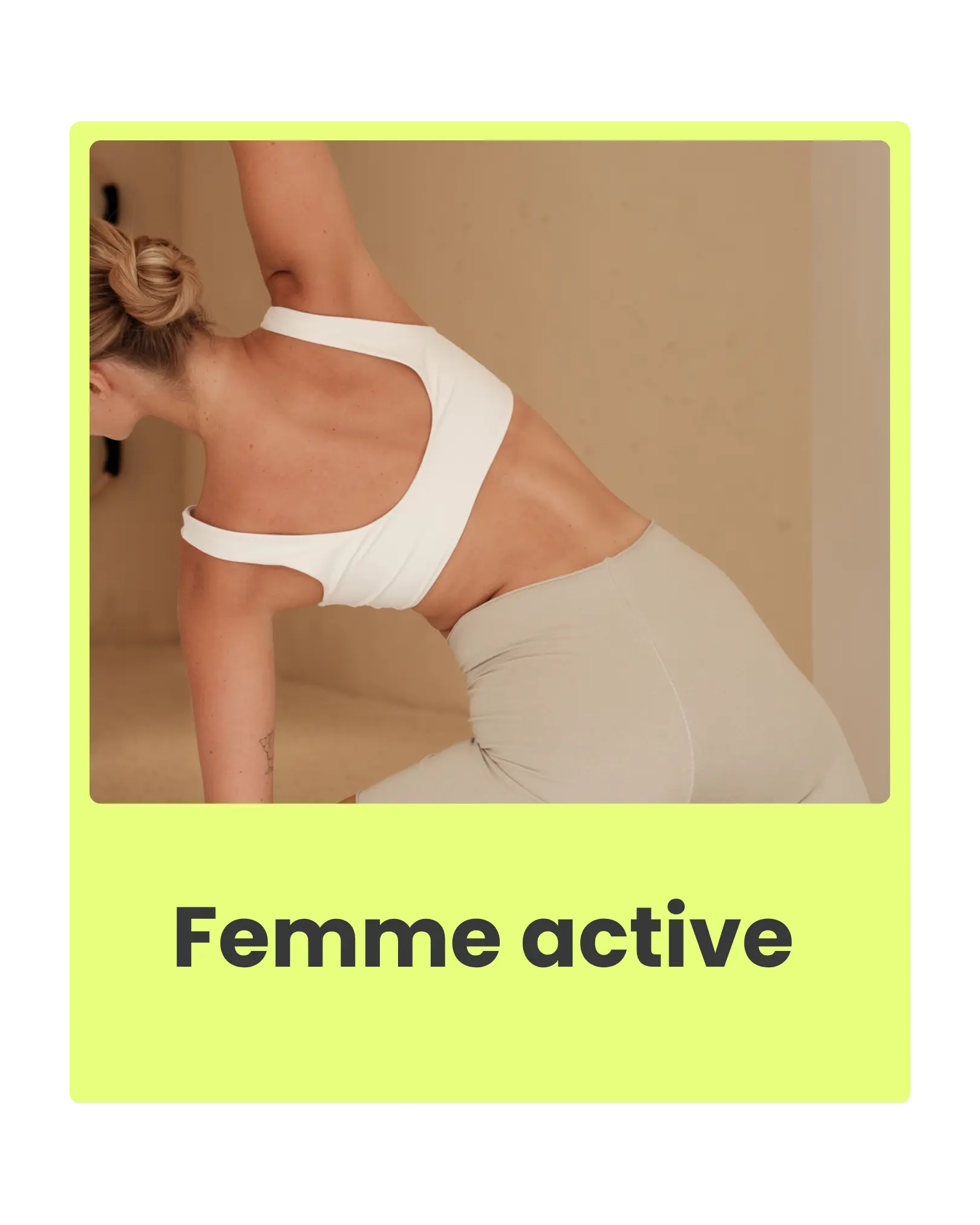 femme-active Programmes de sport et fitness en ligne pour les femmes actives - Studio Témé