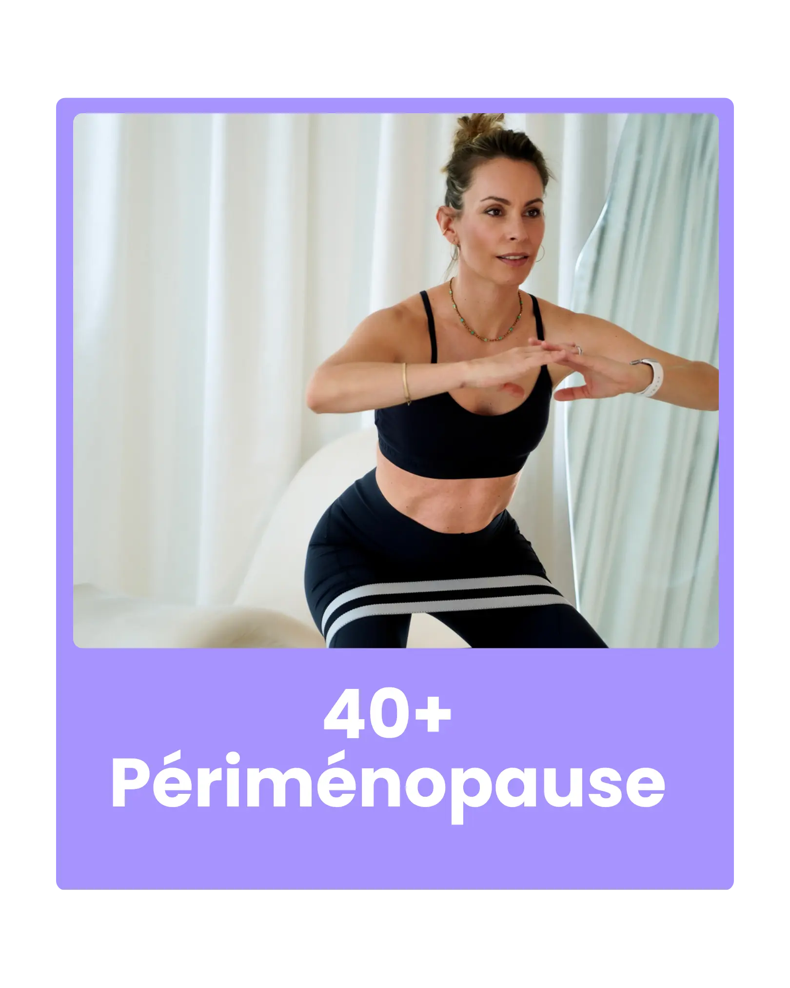 femmes-40-ans Programmes de sport et fitness en ligne dès 40 ans et plus - Studio Témé